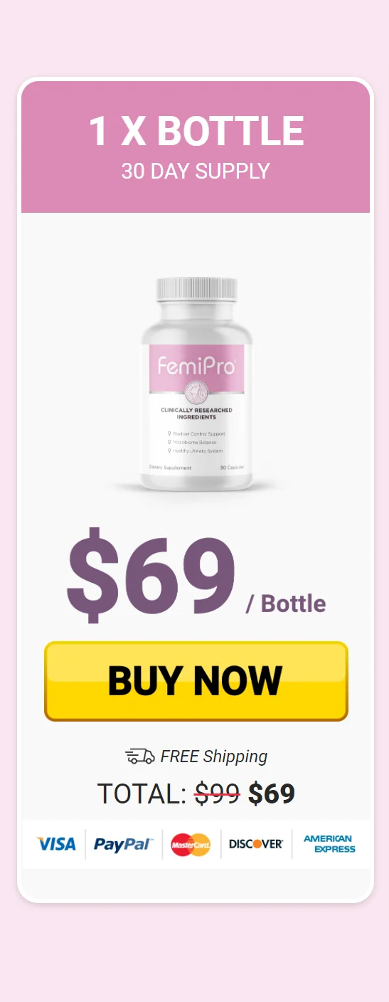 FemiPro™ 1 bottle pricing